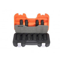 Набор удлиненных ударных головок 6-гранных 1/2, M10-M19, Bahco [DD/S10]