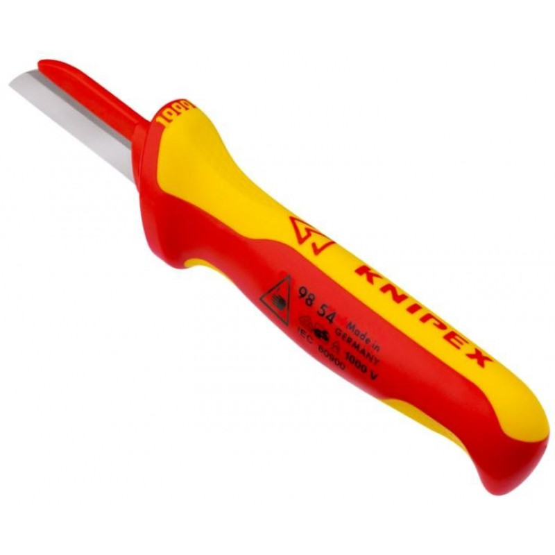 Ніж для зняття ізоляції VDE 1000V, KNIPEX [98 54]