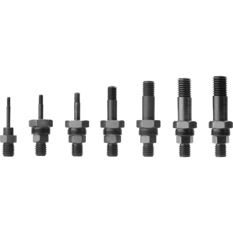 Кріплення з ручкою для викрутки з заклепковою гайкою, кейс M3-M12 FORTUM [ARG 4770664]