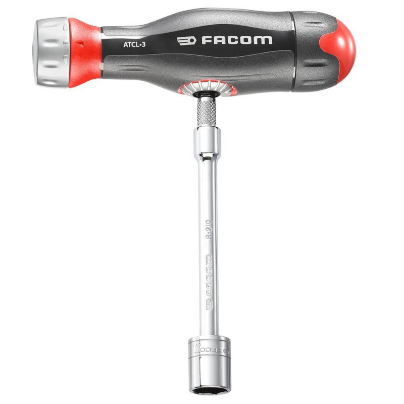 Набір біт та 6-гранних головок, тріскачка, викрутка PROTWIST 3-в-1, FACOM [R.161-6ATCL3PB]