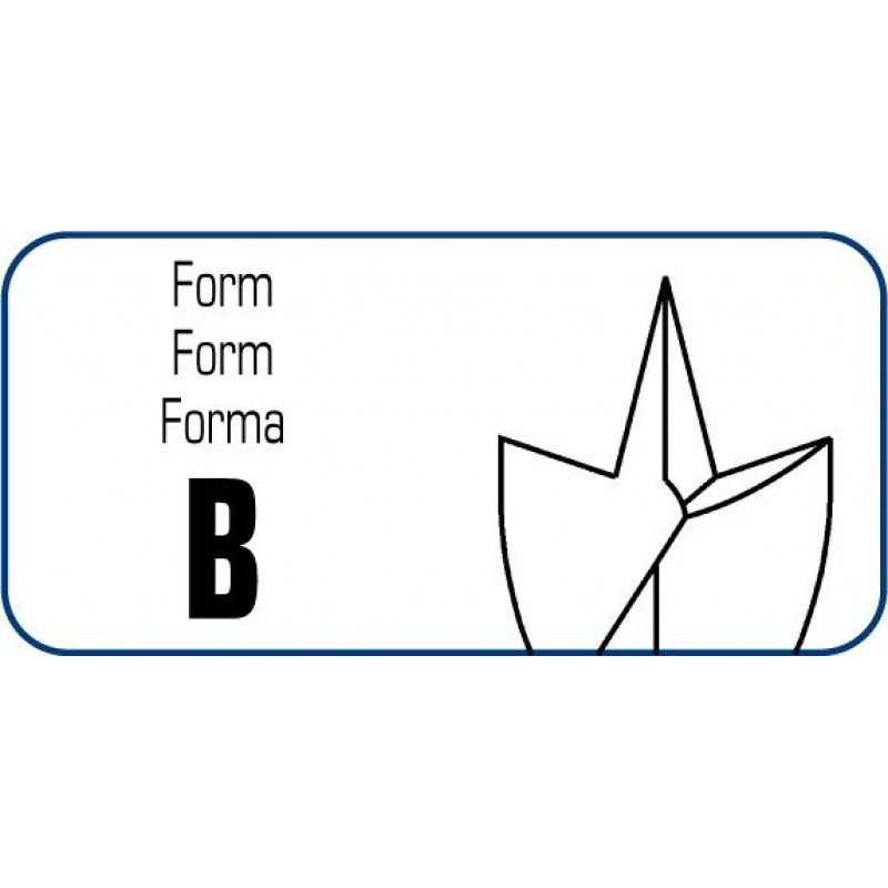 Набор из 5 спиральных сверл для дерева, Alpen TM-5 [0000600112100]