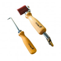 Комплект роликів TITAN: двосторонній притискний ролик + тестер зварних швів TYTAN