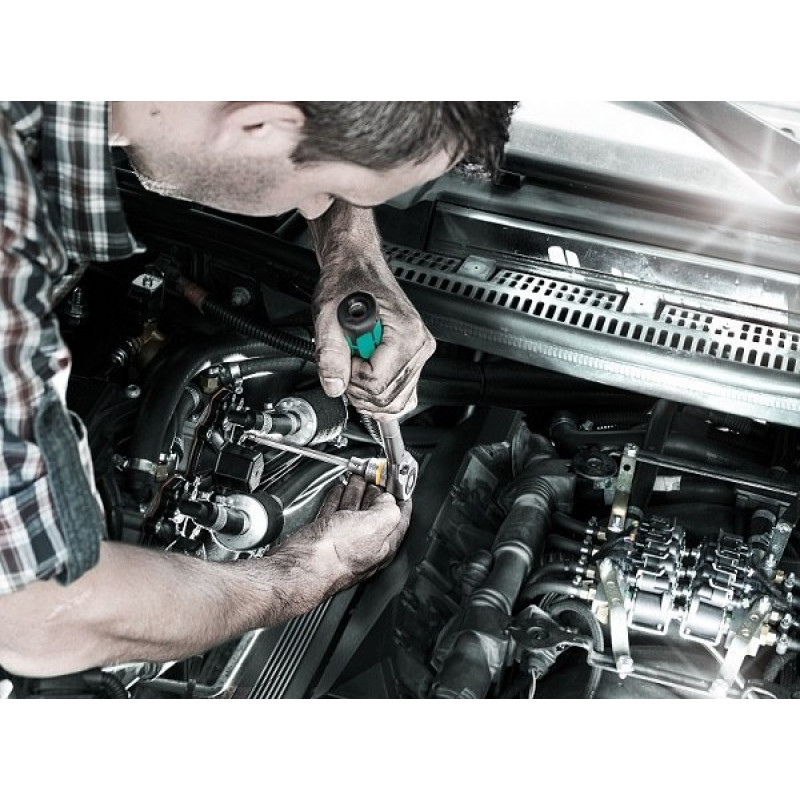 Ручна тріскачка 1/2, 72 зуби, 281 мм, Zyklop Hybrid 8006 C Wera [05003780001]