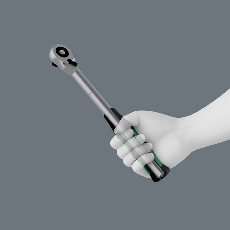 Ручна тріскачка 1/2, 72 зуби, 281 мм, Zyklop Hybrid 8006 C Wera [05003780001]