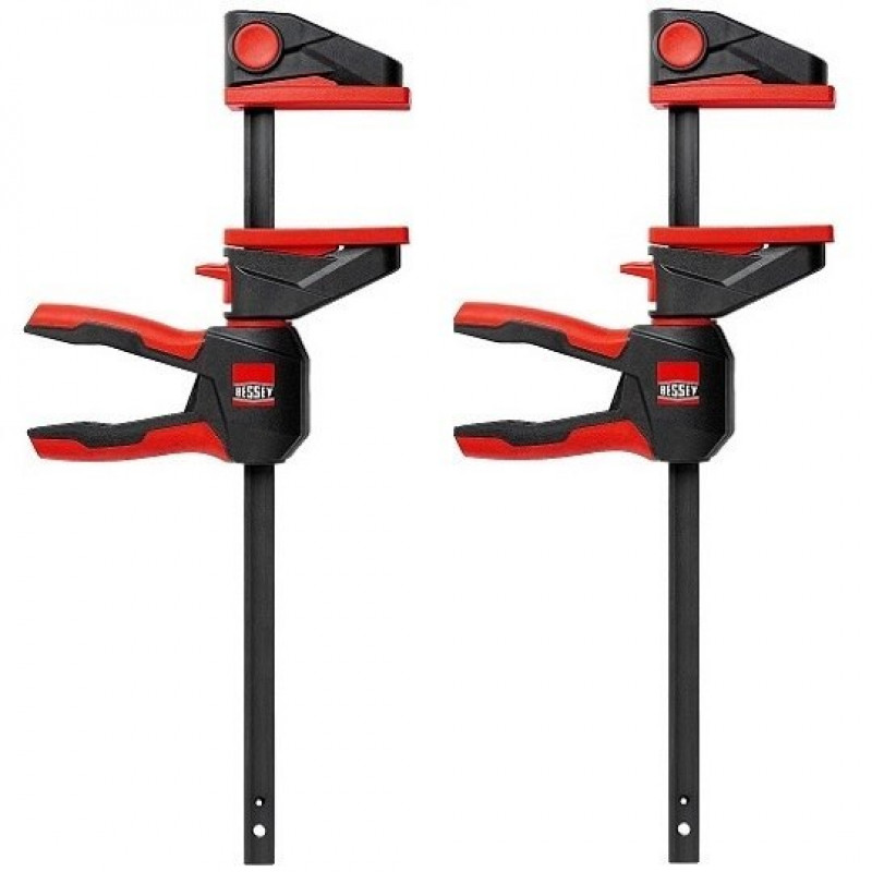 Комплект із 2 швидкознімних затискачів 300x80 мм, 195-465 мм, Bessey [EZ360-SET]