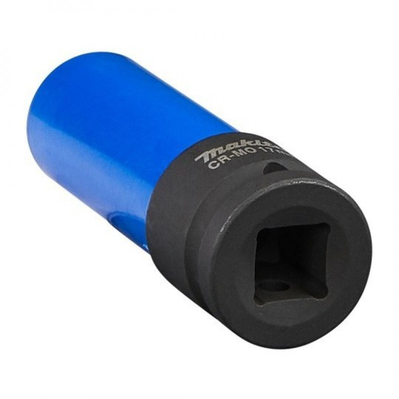 Набір із 3 шестигранних ударних головок для коліс, 1/2, 17, 19, 21 мм, Makita [E-12354] у футлярі