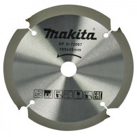 Пила циркулярна для сайдинга 165/20/1.8мм, 4 зуба, Makita [D-72067]