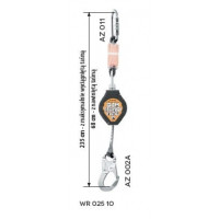Самоблокувальний пристрій WR025 (2,35 м) PROTEKT