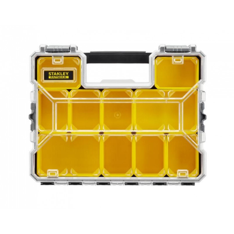 Низький органайзер із прозорою кришкою, серія FATMAX, Stanley [1-97-519]