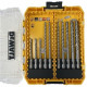 Набір з 10 твердосплавних свердел для бетону, SDS+, DeWALT [DT70752-QZ] МАЛИЙ МІЦНИЙ КЕЙС+
