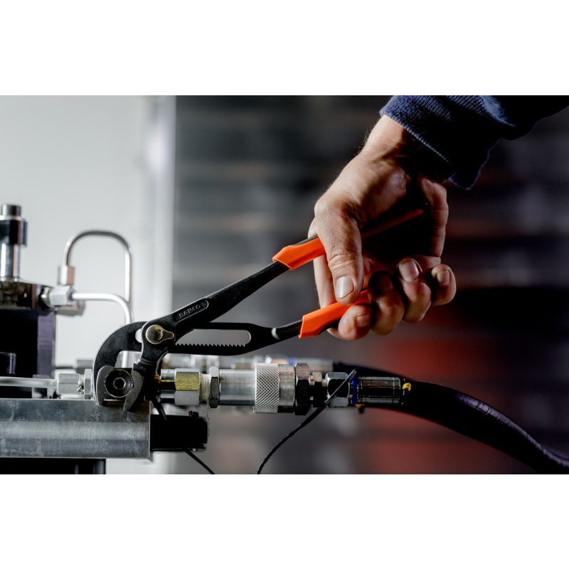 Швидкорегульовані регульовані плоскогубці 200 мм, BAHCO [7223]