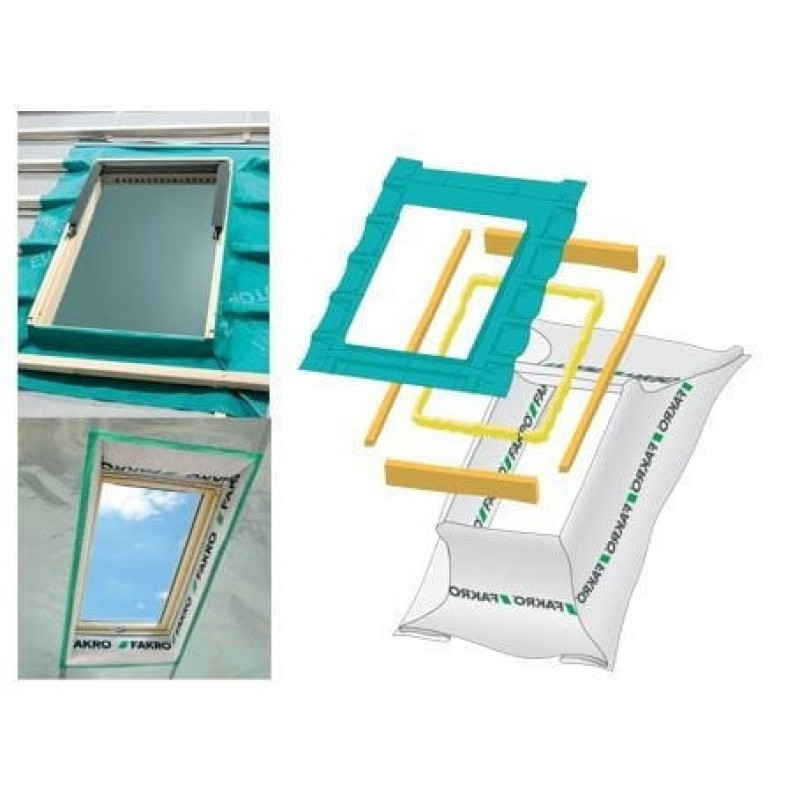 Комплект изоляции FAKRO XDK – полная изоляция и герметизация мансардного окна