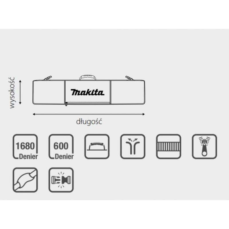 Накладка на шину Makita 1 м [E-05670]
