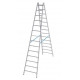 Двухсторонние лестницы 2x18 ступеней, STABILO PROFESSIONAL KRAUSE [801753]