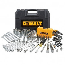 Набор инструментов DeWALT из 142 предметов с головками 1/4 и 3/8 [DWMT73802-1]