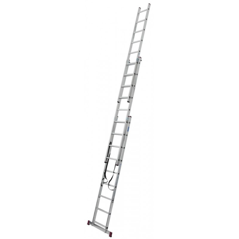 Алюминиевые многофункциональные стремянки 3x6 TR CORDA KRAUSE [033369] с функцией размещения на лестнице