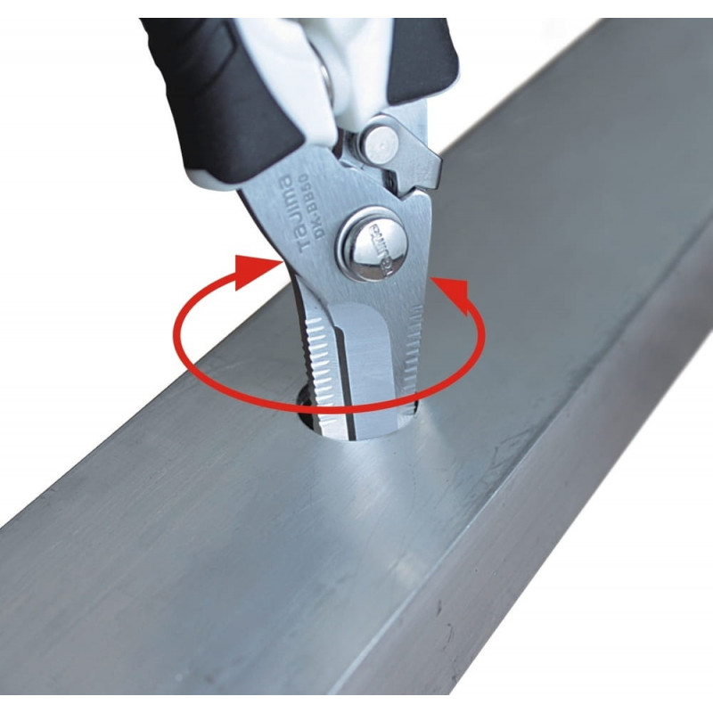 Багатофункціональні ножиці Tajima DKBB50B з прямими зубчастими лезами