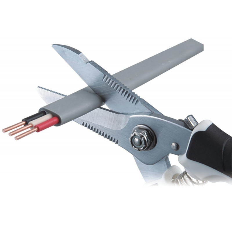 Багатофункціональні ножиці Tajima DKBB50B з прямими зубчастими лезами