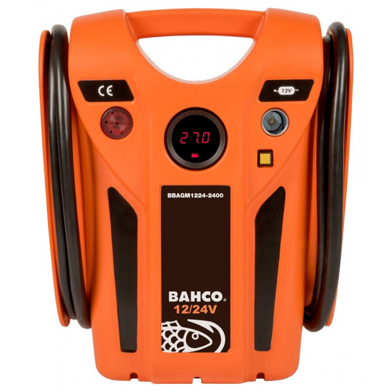 Стартер, підсилювач, 12/24 В, 1200/2400 КA, пусковий струм 500 А BAHCO [BBAGM1224-2400]