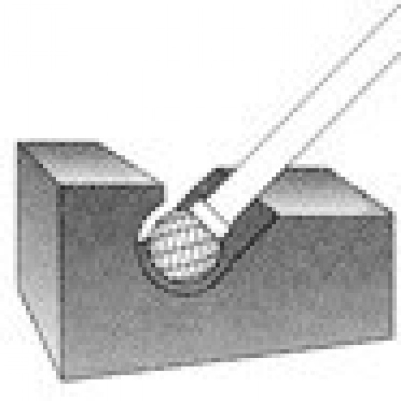 Ротаційний напилок/кульковий різак для металу, KUD Alpen [0787406112100]