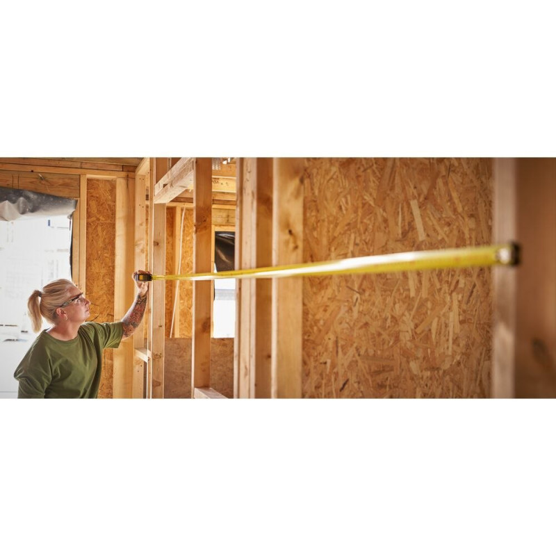 Рулетка измерительная Stanley стальная 10 м [STHT37233-0] с функцией управления и блокировкой