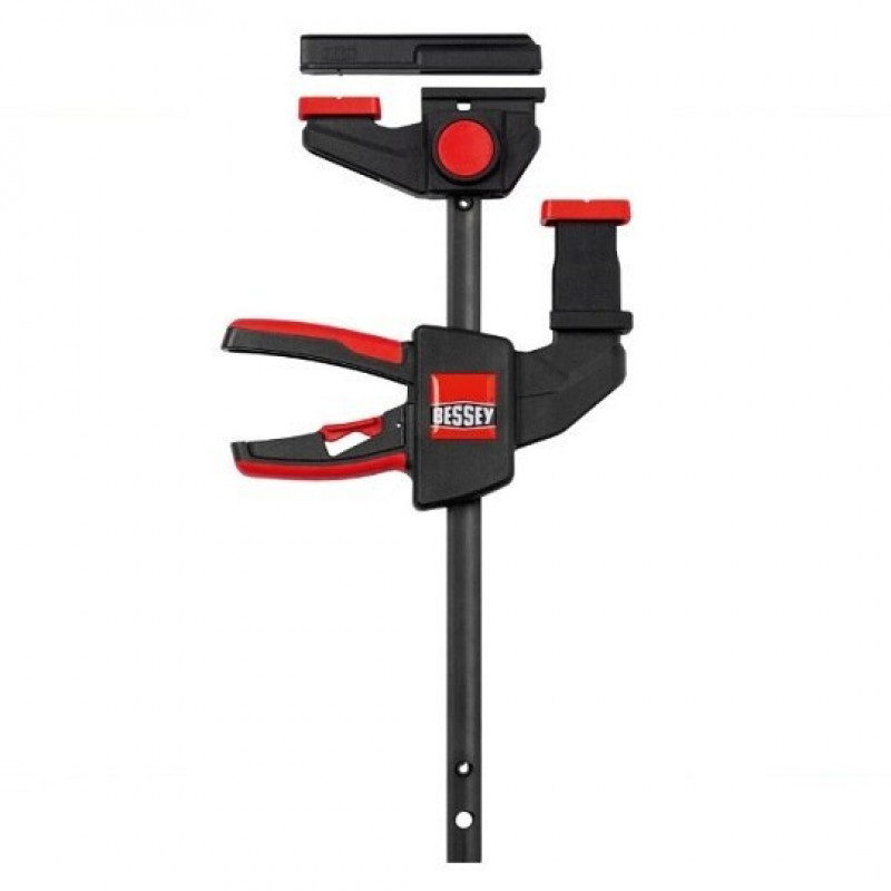 Комплект із 2 одноручних затискачів для напрямних рейок, 150x60 мм, 120-310 мм, 750N, Bessey [EZR15SET]