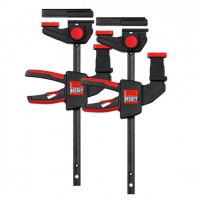 Комплект из 2 одноручных зажимов для направляющих реек, 150x60 мм, 120-310 мм, 750N, Bessey [EZR15SET]