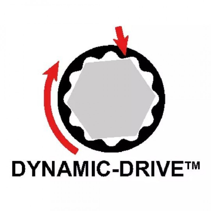 Набор длинных 12-гранных головок 1/2, 10-22 мм – 6 шт. [7806MD]