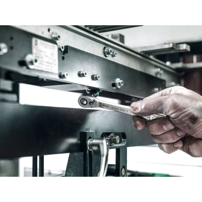 Тріскачковий ключ 1/4, 72 зуби, 141 мм, Zyklop Metal 8004 A Wera [05004004001]