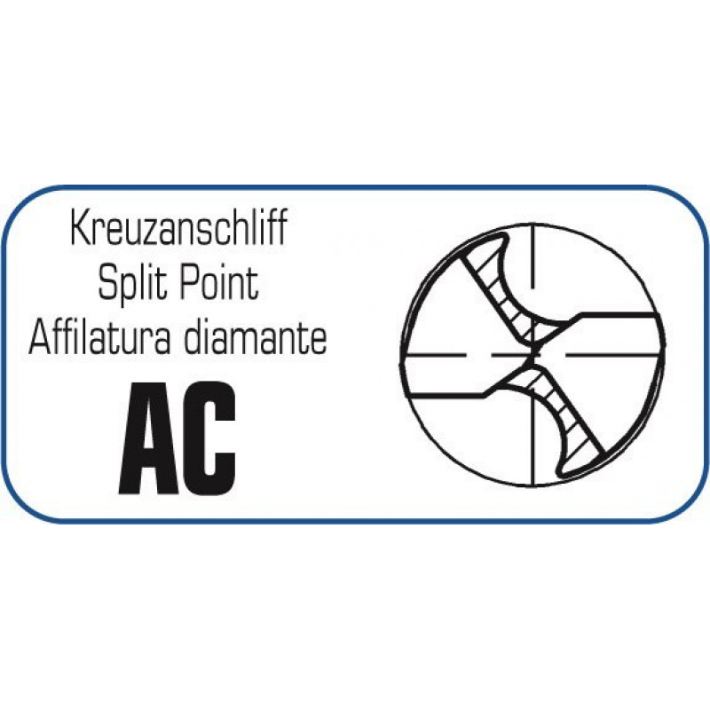 Набор из 6 сверл HSS Super по металлу 1/4, ALPEN ATM-6 [0000100806100]