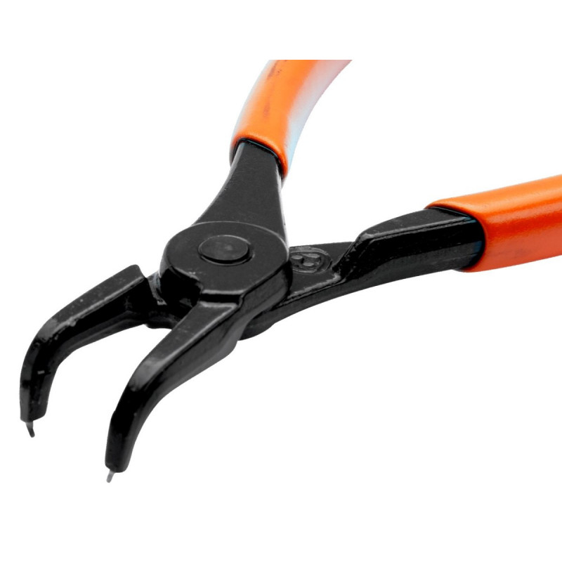 Плоскогубці для внутрішніх стопорних кілець, кутові 90º, діапазон 8-15 мм, Bahco [2890-125]