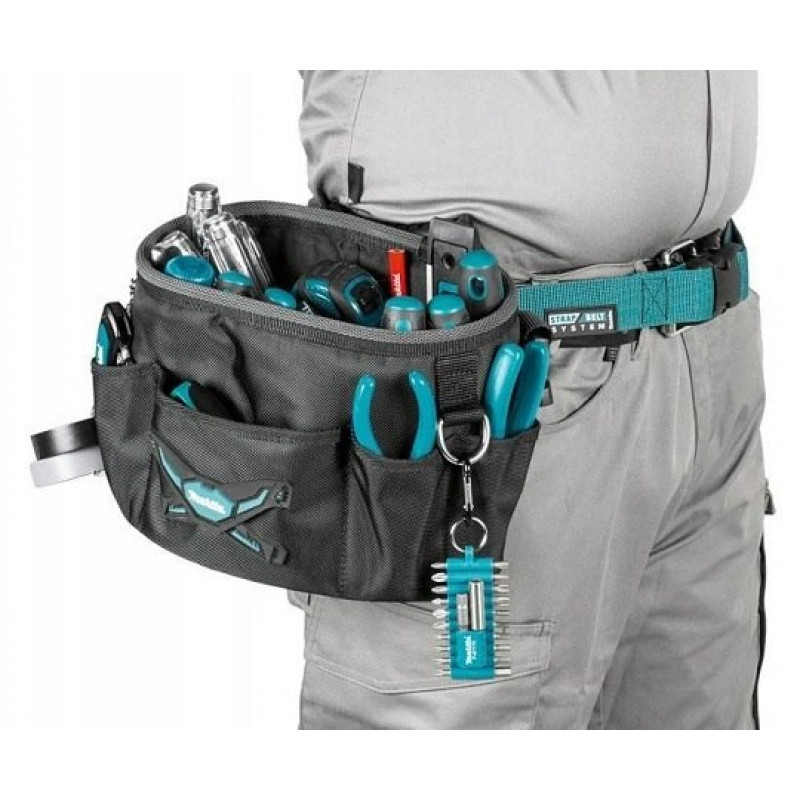 Напівкругла відкрита сумка Makita з плечовим ременем [E-05474]