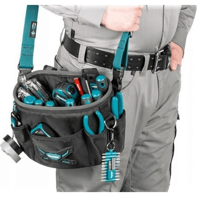 Напівкругла відкрита сумка Makita з плечовим ременем [E-05474]