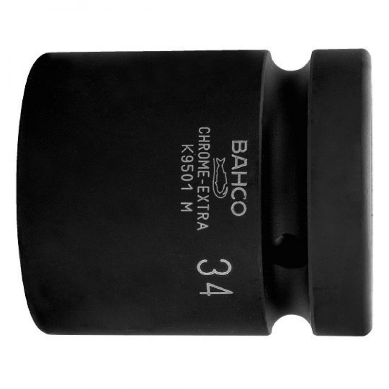 Шестигранная ударная головка 1, размер 32 мм, Bahco [K9501M-32] профиль Dynamic-Drive