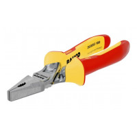 Мощные комбинированные плоскогубцы, хромированные HD 180 мм, изолированные VDE, Bahco [2630SC-180]