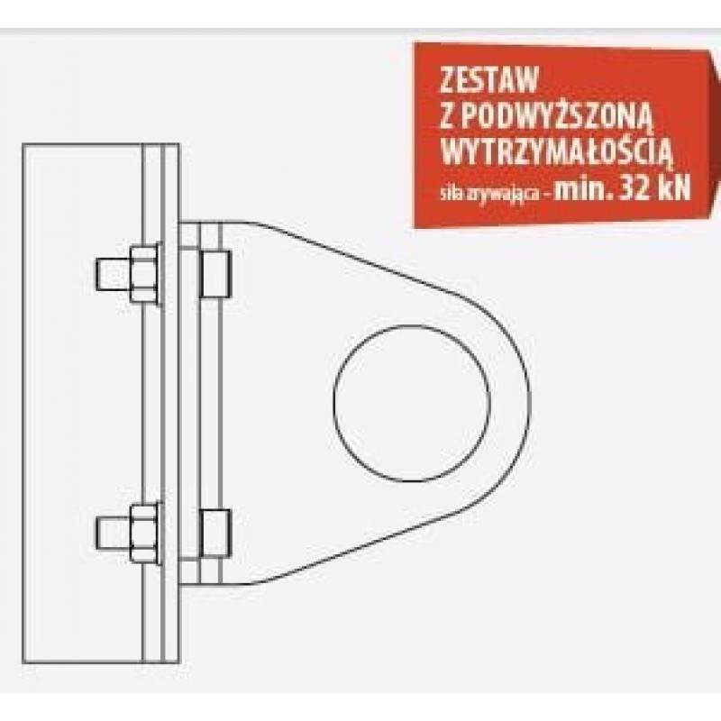 Анкерна точка AT153 (AT153002 KIT) PROTEKT