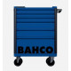 Тележка для инструментов Bahco с 6 ящиками синего цвета [1472K6BLUE] RAL5002