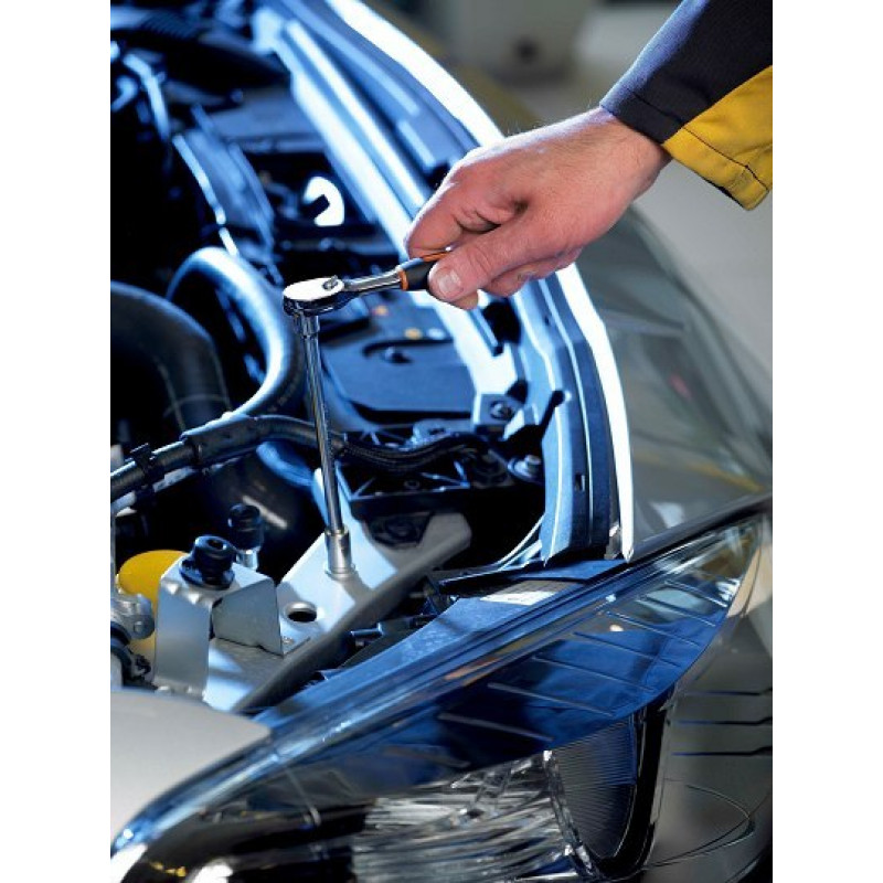 Ручная трещотка 1/2, 80 зубьев, 269 мм, Bahco [SB8150-1/2]