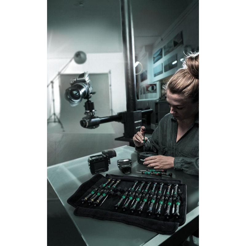 Набор из 25 прецизионных отверток Kraftform Micro Big Pack 1, 2go WERA [05134000001]