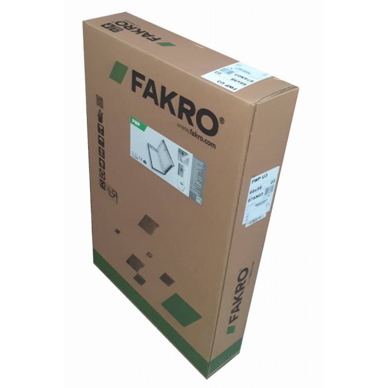 Кровельное окно FAKRO PPP-V U41 MAX GREENVIEW из ПВХ без вентиляционного отверстия