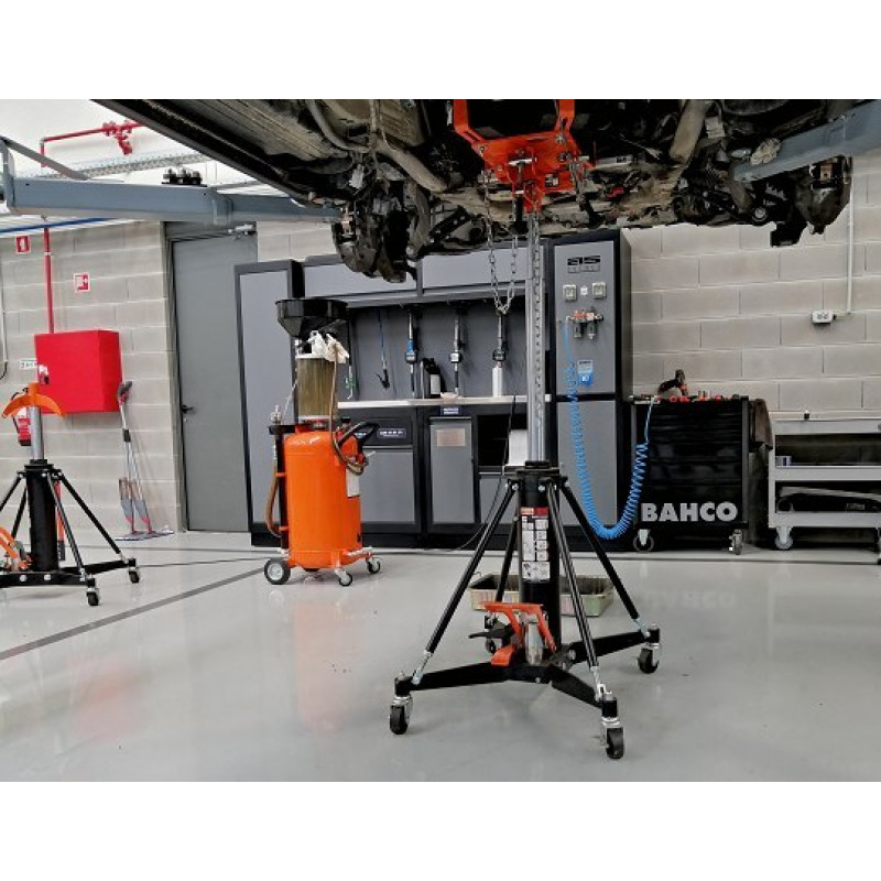 Візок для інструментів Bahco з 5 шухлядами чорного кольору [1472K5BLACK]