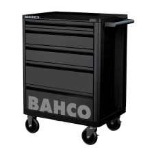 Візок для інструментів Bahco з 5 шухлядами чорного кольору [1472K5BLACK]