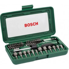 Набір із 46 біт та головок з викруткою, BOSCH [2607019504]