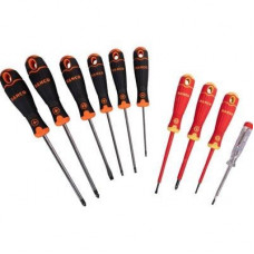 Набор из 10 отверток с тестером напряжения VDE XL BAHCOFIT Bahco [B219.110]