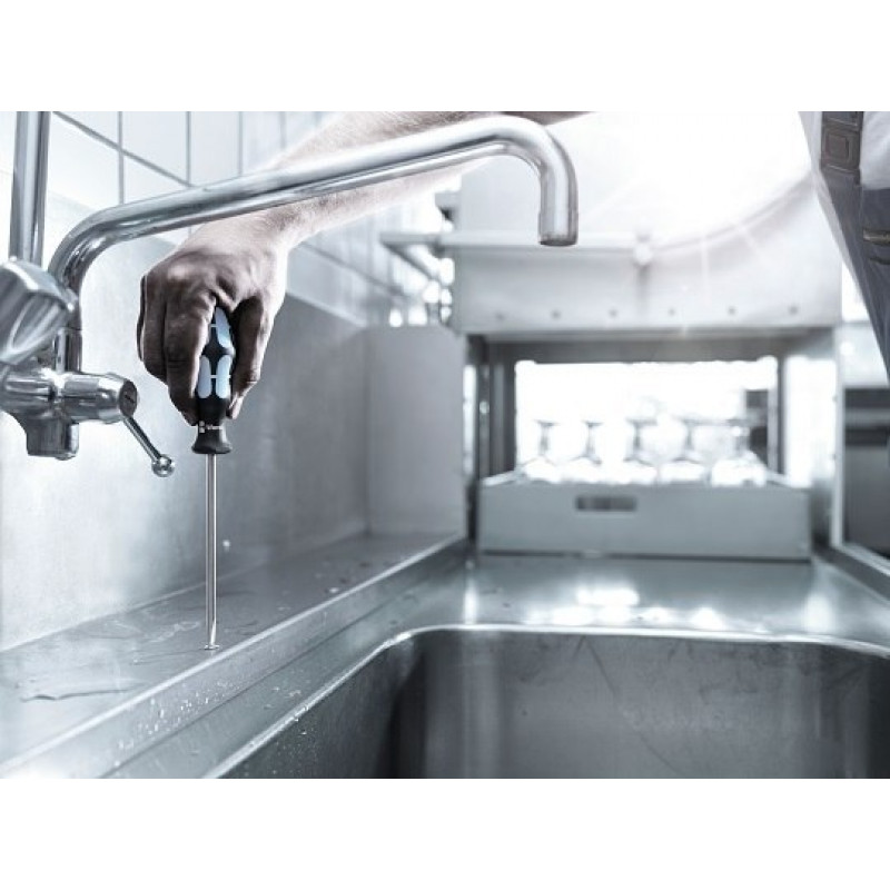 Набір із 6 викруток з нержавіючої сталі, Kraftform, WERA [05032063001]