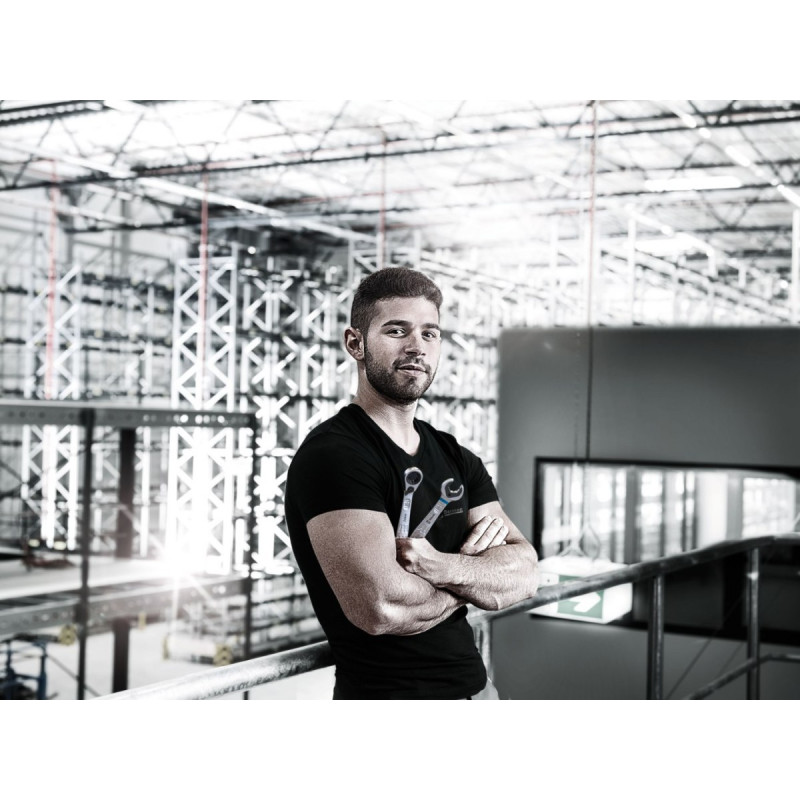 Набір з 11 ріжкових ключів з тріскачкою та перемикачем, Joker 6001 Switch 11 Set 1, 2go Wera [050200910