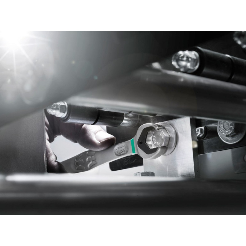 Набір з 11 ріжкових ключів з тріскачкою та перемикачем, Joker 6001 Switch 11 Set 1, 2go Wera [050200910