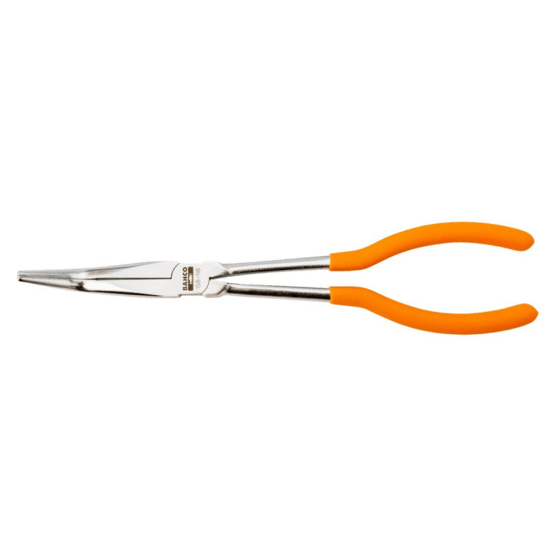 Плоскогубцы полукруглые, изогнутые под углом 35º, длина 270 мм, пластиковая ручка, Bahco [158-NB]