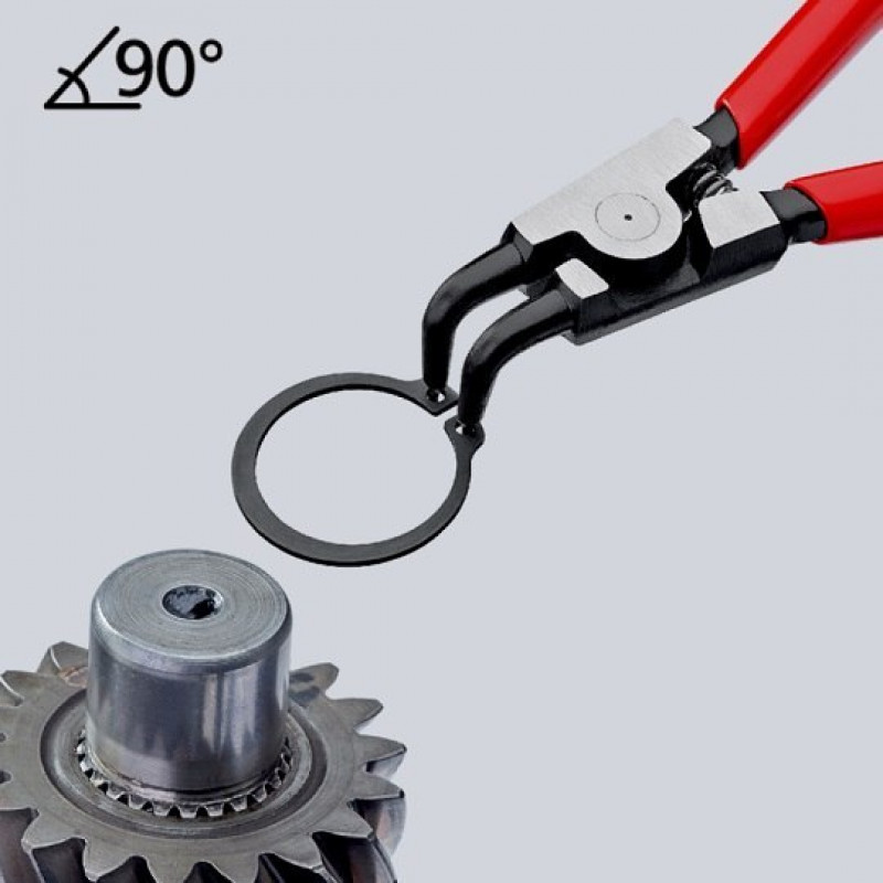 Набір із 4 плоскогубців для стопорних кілець, зовнішніх та внутрішніх, Knipex [00 19 56]