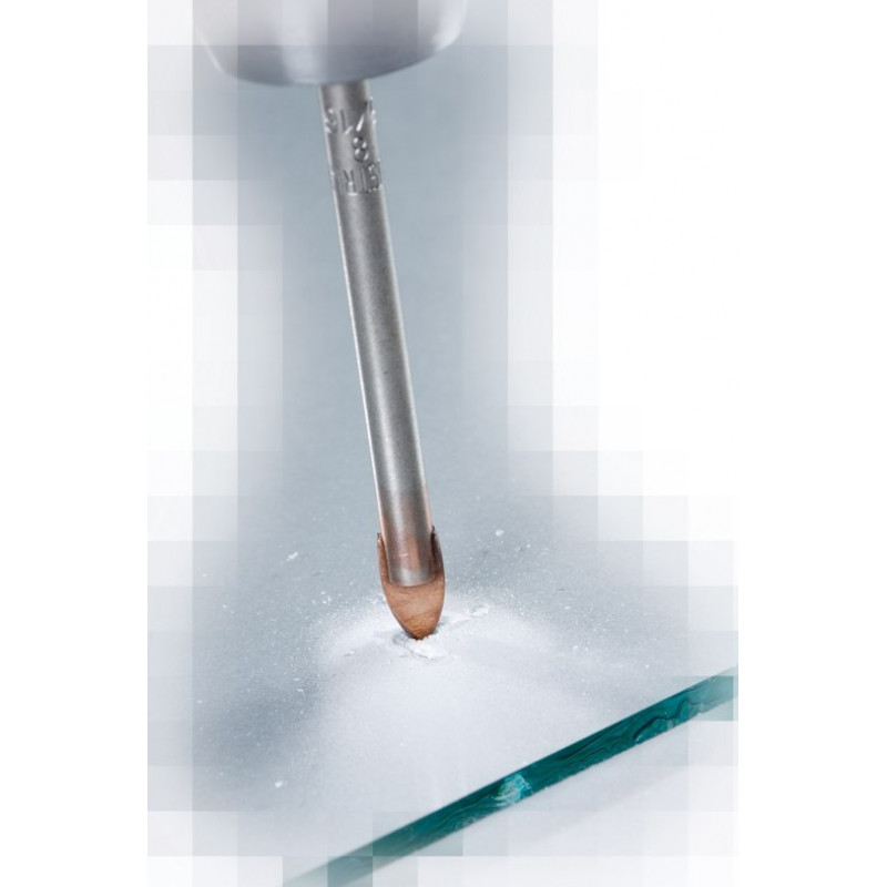 Набір з 3 свердел для скла з твердосплавним наконечником ATM-3 Profi Glas, Alpen [0028900003100]